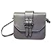 Produktbild Dragon868 Elegante Umhängetasche Frauen Leder Schultertasche Messenger Satchel Tote Umhängetasche Handtasche (Grau)