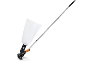 Aquatix Pro Pool Vacuum Cleaner Full Kit, Mini Jet Vac with 5 Section 5ft Aluminium Pole and Fine Mesh Leaf Bag, Strong Scrubbing Brush Best for In & Above Ground Swimming Pool, Spa, Hot Tub & Pond