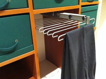 SAITON Pantalonero Extraible para Armario de 11 Pantalones