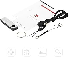 Ledger Nano S - portefeuille matériel de cryptomonnaies noir/metal - supporte notamment Bitcoin (BTC), Ethereum (ETH), Ethereum Classic (ETC), Ripple (XRP).