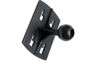 HERBERT RICHTER HR GRIP Universal Halteradapter für alle HR-Halter mit 4-Pin-Halteklammern und alle Garmin Navigationsgeräte mit 17mm Gugelhülse [Made in Germany I 5 Jahre Garantie] - 59510411