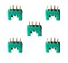 Produktbild 5 Stück Premium MPX Kompatibel Stecker Male Männlich Hochstromstecker Goldstecker 6PIN 6P 6 Kontakte 6 Polig bis 35A Qualität von Mr.Stecker Modellbau®