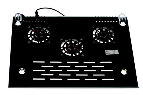 Kühler für Notebook 15″ 15,4″ und 17 Zoll mit 3x 60mm Lüfter - 2