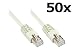 Produktbild Telekom® Patchkabel, 50er PACK, Cat. 5, F/UTP, grau, zum Verbinden von Router, DSL Modem usw. 5m