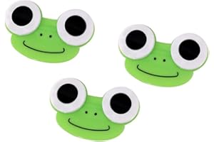 HPERU Case di lente a contatto Cartoon Frog Frogate Contatto Porta LENSAGNA ALTIMA PIENA DI LENS ANIMA 3PCS CAMPOUNT CATURA CASE111