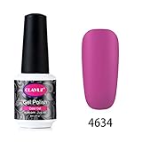 Resina no tóxica: Esmalte en gel de alta calidad con leve olor y buena tenacidad. Colores resistentes y flexibles, se adhiere a la uña de manera rápida y fuerte, con un brillo permanente y espectacular.