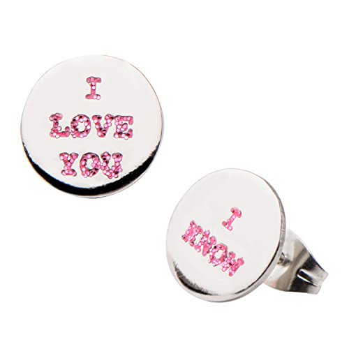 Preisvergleich Produktbild Star Wars I Love You I Know Enamel Stud Edelstahl Ohrringe