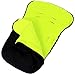 iSafe Buddy Jet Carseat Footmuff - Lime (Black / Lemon)