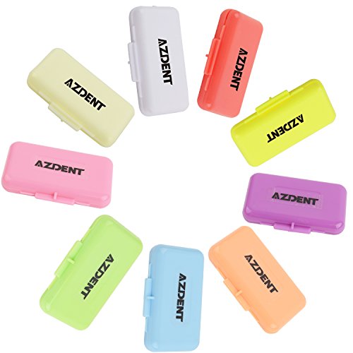 AZDENT Multicolored 9 Assortments of Taste Orthodontic Relief Wax for Dental Brace Wearer and Patients for Oral Care- by AZDENT-Orthodontic accessories