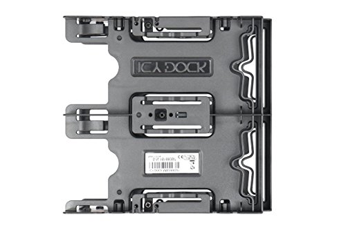 Icy Dock Flex-Fit Quattro MB344SP – Einbaurahmen für 4x 2,5 Zoll (6,4cm) SSDs/HDDs in 1x 5,25 Zoll (13,3cm) - 8
