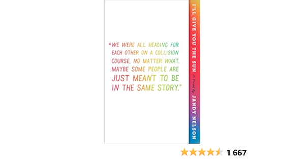 I Ll Give You The Sun Amazon Fr Nelson Jandy Livres Anglais Et Etrangers