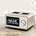 Produktbild FENGCLOCK Fernbedienung Bluetooth-Lautsprecher Fm Radio Wecker, Freisprecheinrichtung Smart Snooze, Doppelte Lautsprecher Wecker Digital Funkuhr,Yellow