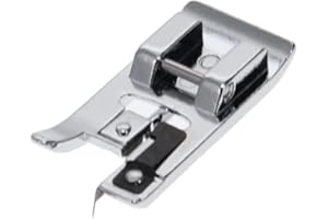 idovy ® - Prensatelas Snap-On de Sobrehilado/Overlock de 7 mm para Máquinas de Coser Alfa, Singer, Brother, Janome, Elna, Juki (7310BW 7 MM)