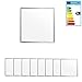 Produktbild ECD Germany 8-er Pack Ultraslim Dünn LED Panel 36W 60 x 60 cm SMD 3014 Neutralweiß 4000K 220-240 V ca. 3120 Lumen Einbauleuchte Deckenleuchte