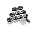 20g/20ml Empty Plastic Cosmetic Jars with Lids for Creams/Sample/Make-Up/Glitter Storage Refill Cosmetic Lotion Make up Balm Travel Tester For Xmas day DIY Present Transparent (10)
