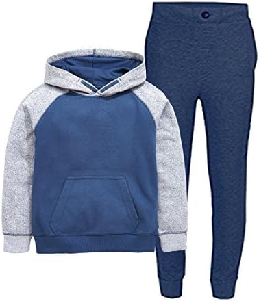Kids Converse Boys Converse Embossed Logo Hoodie and Jogger Set - 966330/966336 Navy Blue (XLB = 13-15 yrs)