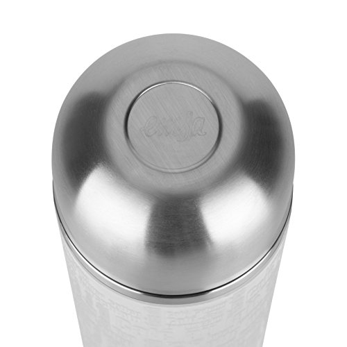 Emsa 515713 Isolierflasche, Mobil genießen, 500 ml, Safe Loc Verschluss, Weiß, Senator Manschette - 3