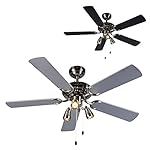 Deckenventilatoren mit Beleuchtung | Amazon.de