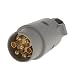 Produktbild MagiDeal 7-polig Stecker u. Steckdose Satz für Anhänger PKW KFZ Trailer Caravan zubehör Metall