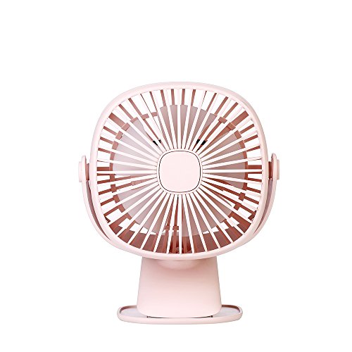 OME&QIUMEI Usb Fan Rechargeable Student Dormitory Mute Clip Small Portable Fan Bed Portable