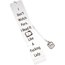 Funny Bookmarks for Women, I Don't Watch Porn. I Read it Like a ...