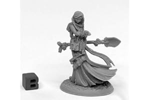 Pechetruite 1 x D VANDRA LUKESIA - Reaper Bones Miniatura per Gioco di Ruolo Guerra - 44015