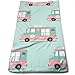 Produktbild Liumiang Handtuch Exotic Ice Cream Trucks Bath Towels for Bathroom-Hotel-Spa-Kitchen-Set - Circlet Egyptian Cotton - Highly Absorbent Hotel Quality Towels