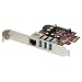 Produktbild Lindy USB 3.1 Gen1 4 Port PCIe Gigabit LAN-Karte