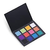 Paleta de Sombras de Ojos Popular: Adecuada para diferentes ocasiones como: casual, salón, halloween, fiesta, boda, etc. Regalo perfecto para los principiantes de maquillaje, niñas, damas, mujeres en su cumpleaños, día de Navidad, día de la Madre, día de San Valentín, etc.