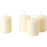 Ikea Hemsj&ouml; Blok Mum 4 Adet, Nat&uuml;rel Krem,TYBWNHVTVZYXVQFE57