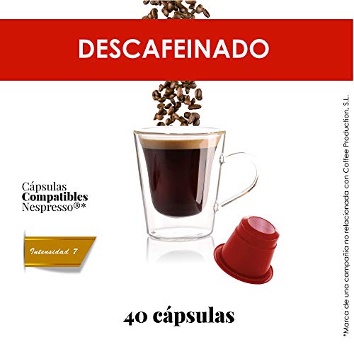 DESCAFEINADO | x40 - Aptas máquinas Nespresso*®
