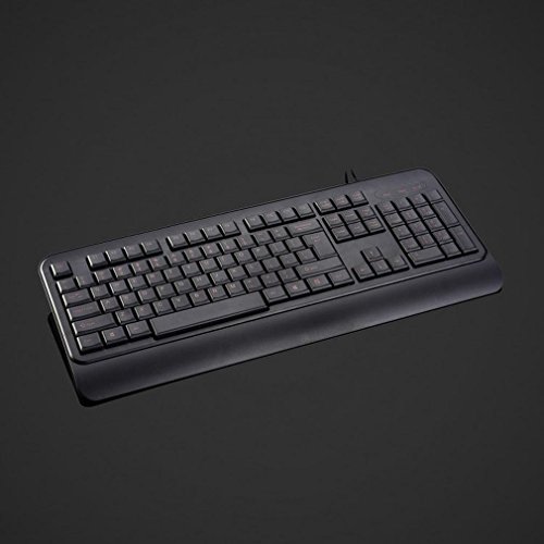 S keyboard Laptop Desktop Computer USB Cable Keyboard Games Keyboard with Hand Care Competitive Keyboard Office Home Keyboard,B