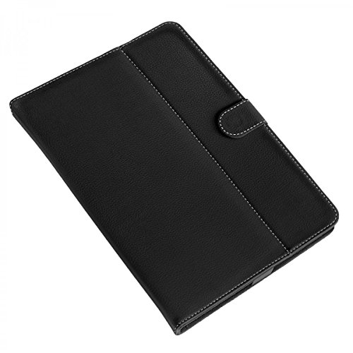 eFabrik Universal Tablet Tasche H  lle f  r 10 - 10 1 Zoll Tablet-PC Schutztasche Schutzh  lle Cover Case mit Aufstellfunktion hochwertige Leder-Optik
