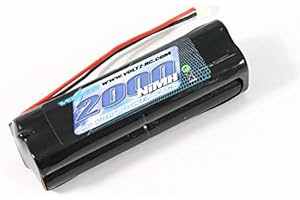 Voltz 2000mAh 9.6v TX Pack Battery with JR/Spectrum Connector [VZ0182]