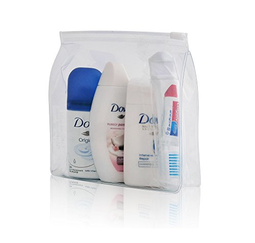 Dove Mini Wash Colgate Travel Dental Pack - Shampoo Shower Deodorant Dental