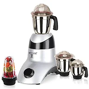 MasterClass Sanyo ORNBMGF21 1HP Mixer Juicer Grinder with 4 Jars (1 Large Bullets Jar, 1 Liquid Blending Jar, 1 Dry Grinding Jar and 1 Chutney Jar) - Black