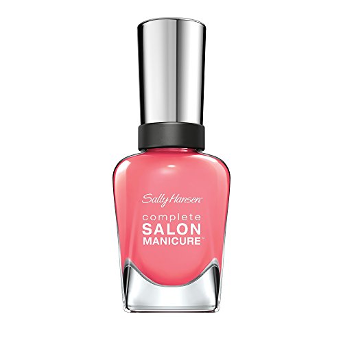 Sally Hansen Complete Salon Manicure Nagellack, Farbe 546, Get Juiced, pinke Wassermelone, 1er Pack (1 x 15 ml)