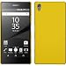 Produktbild PhoneNatic Case für Sony Xperia Z5 Hülle gelb gummiert Hard-case + 2 Schutzfolien