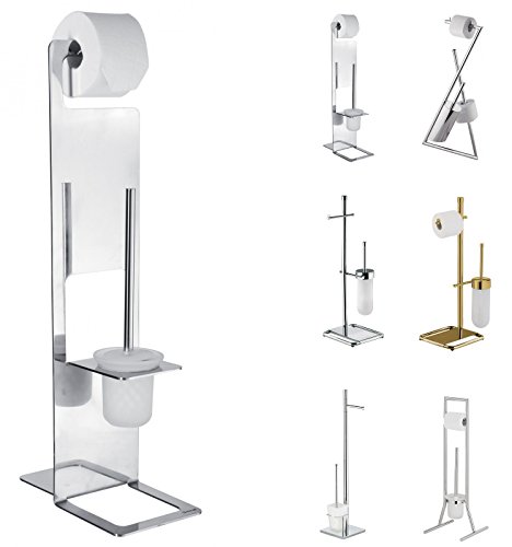 Preisvergleich Produktbild Design WC-Kombi-Bürstengarnituren von Nicol - Ausführung CATANIA Edelstahl