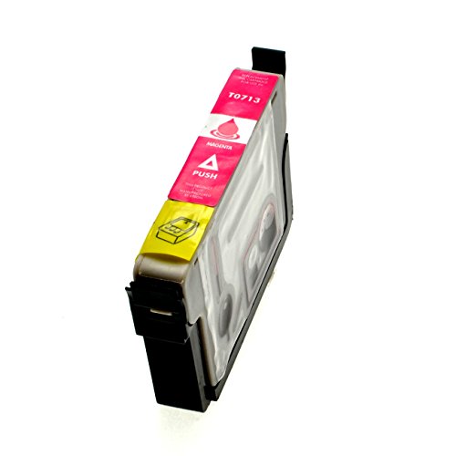 10 x hochwertige Tintenpatronen mit Chip und Füllstandanzeige , kompatibel zu Epson 4x schwarz T0711, 2x cyan T0712, 2x magenta T0713, 2x gelb T0714 - 3