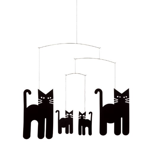 Flensted Mobiles Katzen Mobile 30x36 cm