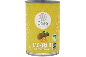 EPICERIE SALÉE Base Organic Food - Fruit Du Jacquier En Morceaux Jackfruits 400G - Vendu par unité