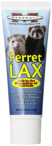 Marshall 4-Ounce Ferret Lax Hairball and Obstruction Remedy