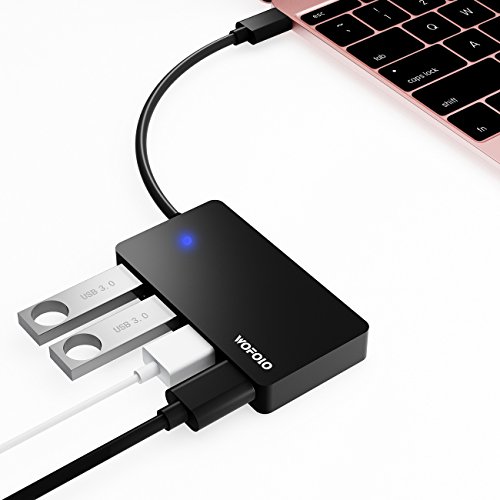 Typ-C Hub auf 4 ports USB C 3.0 mit 4 Anschlüsse für alles Type C adapter usb C Geräte wie MacBook 2015/2016 MacBook pro/Air/mini ChromeBook Pixel und mehr - 2
