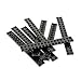 Produktbild Bausteine gebraucht 8 x Lego System Leiste Basic BAU Platte 2x16 Stein schwarz Set Star Wars 75059 4841 6987 8635 4195 4184 76023 75150 428226 4282