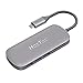Produktbild USB C Hub HooToo Type C Hub mit USB C Ladeanschluss (100W Power Delivery), 3 x USB 3.1 Gen 1 Anschlüssen, 4K HDMI, SD-Kartenleser, für Macbook, Macbook Pro und Chromebook Pixel, Space Grau