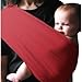 LittleBloom, Baby Multi-position Pouch Style Sling Carrier BREASTFEEDING birth-3yrs, Large, Red