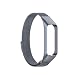 Produktbild MuSheng für Samsung-Galaxie fit-e R375 Uhrenarmband, Smart Watch Armand Ersatzband mit Edelstahl Magnet-Verschluss Compatible Milanese Uhrenarmband-Bügelfür Samsung-Galaxie fit-e R375