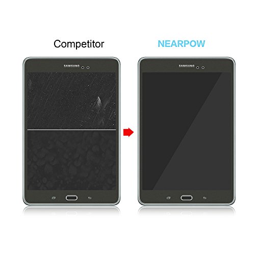 Samsung Galaxy Tab A 9.7 Panzerglas Displayschutzfolie, Nearpow Schutzfolie 9H Härte, Anti-Kratzen, Anti-Öl, Anti-Bläschen, lebenslange Garantie - 4