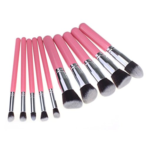 Schmink Pinsel,Amlaiworld 10PCS/1Set Kosmetik Make-up Pinsel Pinsel Set Foundation Puder Lidschatten